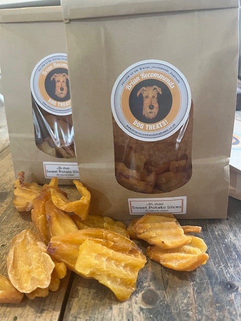 Sweet Potato Slices - Brian Recommends Dog Treats