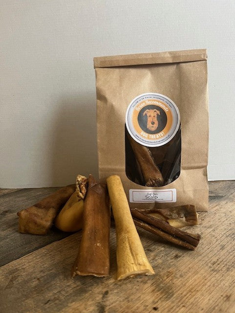 Dried Beef Scalp - Brian Recommends Dog Treats