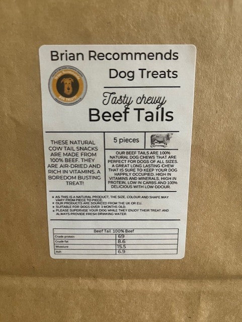 Beef Tails - Brian Recommends Dog Treats