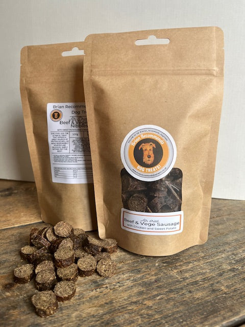 Beef & Vegetable Nibbles - Brian Recommends Dog Treats