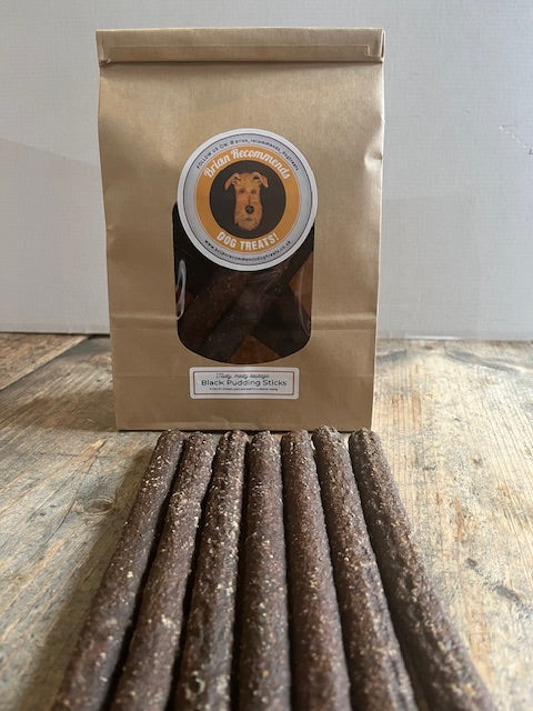 Black Pudding Sausages - Brian Recommends Dog Treats