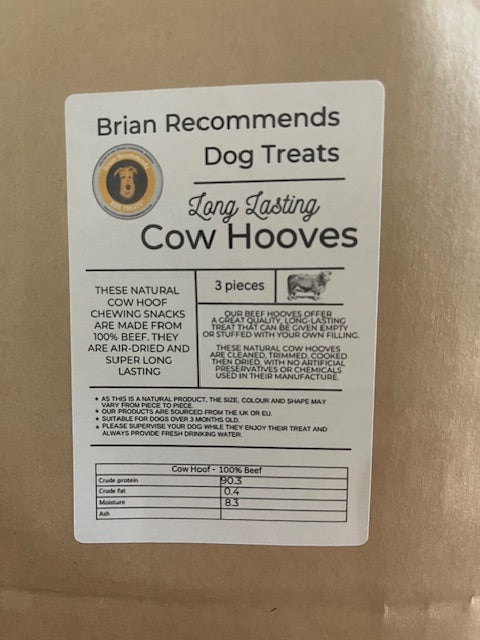 Cow Hooves - Brian Recommends Dog Treats