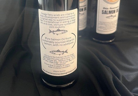Salmon Oil Back Label