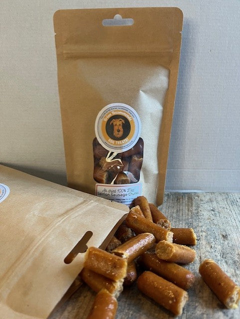 Salmon Sausage (100%) - Brian Recommends Dog Treats
