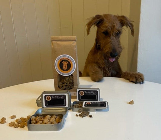 Treat Tin - Hinged - Brian Recommends Dog Treats