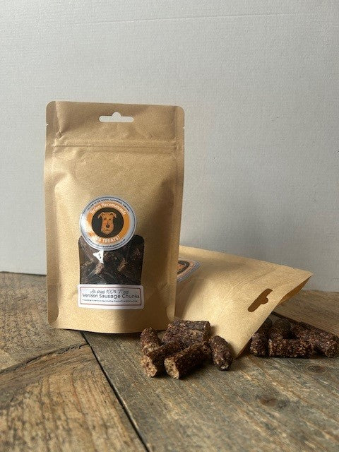 Venison Sausage Chunks 100%
